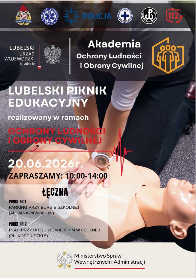 piknik edukacyjny pierwsza pomoc